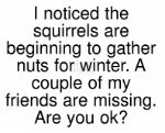 Nuts For Winter/Cling