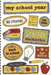 Cardstock Stickers/School Memories