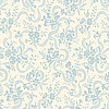 12x12 Cecile Blue Ribbon Flower