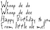 Whoop de do