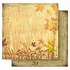 12x12 Double Sided Glitter Paper/Harvest