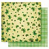 12x12 Glitter Paper/St. Patrick Shamrock