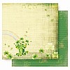 12x12 Double Sided Glitter Paper/St. Patrick Day