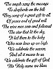 Angels Sang The Message