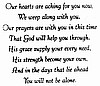 Our Hearts Our Aching