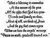 What A Blessing To Remember