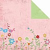 12x12 Double Sided Flirty Flowers