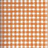 12x12 Orange Gingham