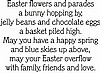 Easter Flower Saying