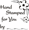Filagree Flower Stamped By