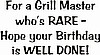 Grill Master Birthday