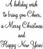 Holiday Wish To Bring Cheer