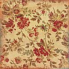 12x12 Antique Parchment Floral