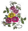 Small Dainty Rose Bouquet