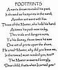 Footprints Poem