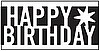 Deep Edge Punch Happy Birthday