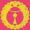 Fancy Folding Template Ladybug