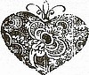 Big Patterned Heart