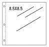 8.5x8.5 Page Protectors