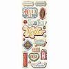 Family Words Adhesive Chipboard
