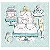 Light Ideas Wedding Cake