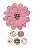 Blossoms Jumbo w/Pebble Brads