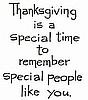 Thanksgiving Is A Special Time