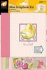 6x6 Mini Scrapbook Kit Baby Girl