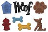 14 Pcs. Felt Frenzy Adhesive/Dog