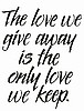 The Only Love