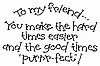 To My Friend