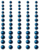Adhesive Pearls Brilliant Blue
