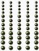 Self Adhesive Pearls Grass Green
