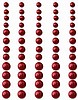 Self Adhesive Pearls-Reds