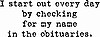 Check Obituaries