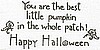 Best Little Pumpkin