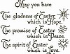 May You Have/Easter