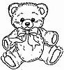 Medium Teddy/Bow