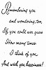 Remembering You