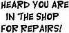 Shop For
Repairs