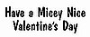 Micey Valentines's Day