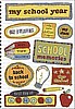 Cardstock Stickers/School