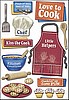 Cardstock Stickers/Love To Cook