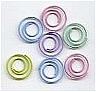 Pastel Mini Spiral Clips