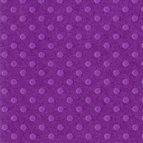 8.5x11 Bazzill Dotted Swiss Plum Pudding