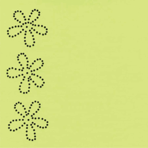 12x12 In Stitch'z Flower Limeade