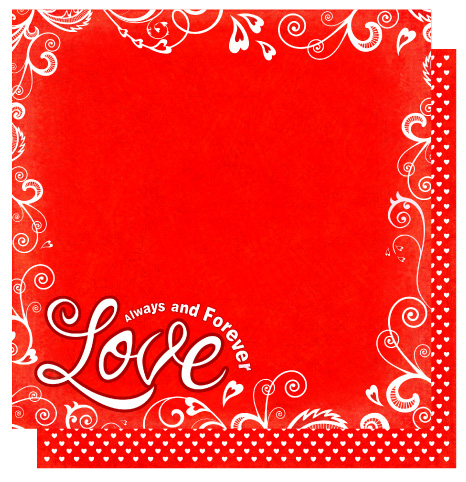 Best Creation Glitter Cardstock 12X12-Red - 4718167232047