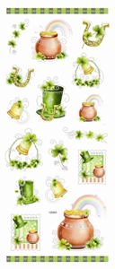 Gardening/St. Patrick Cardmaking Stickers