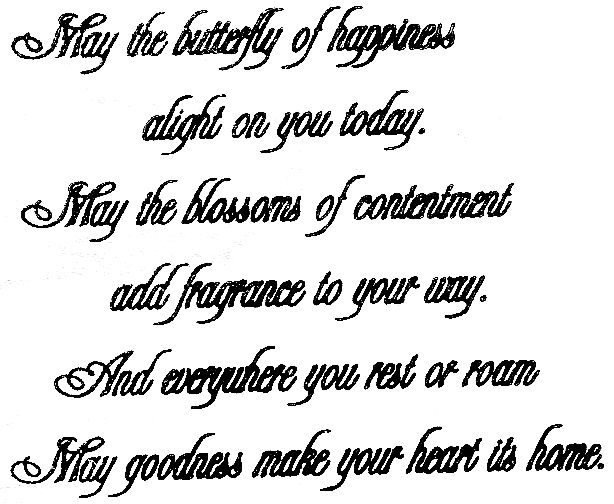 The Butterfly Of Happiness