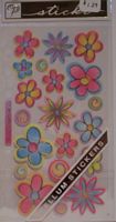 Vellum  Flower Stickers